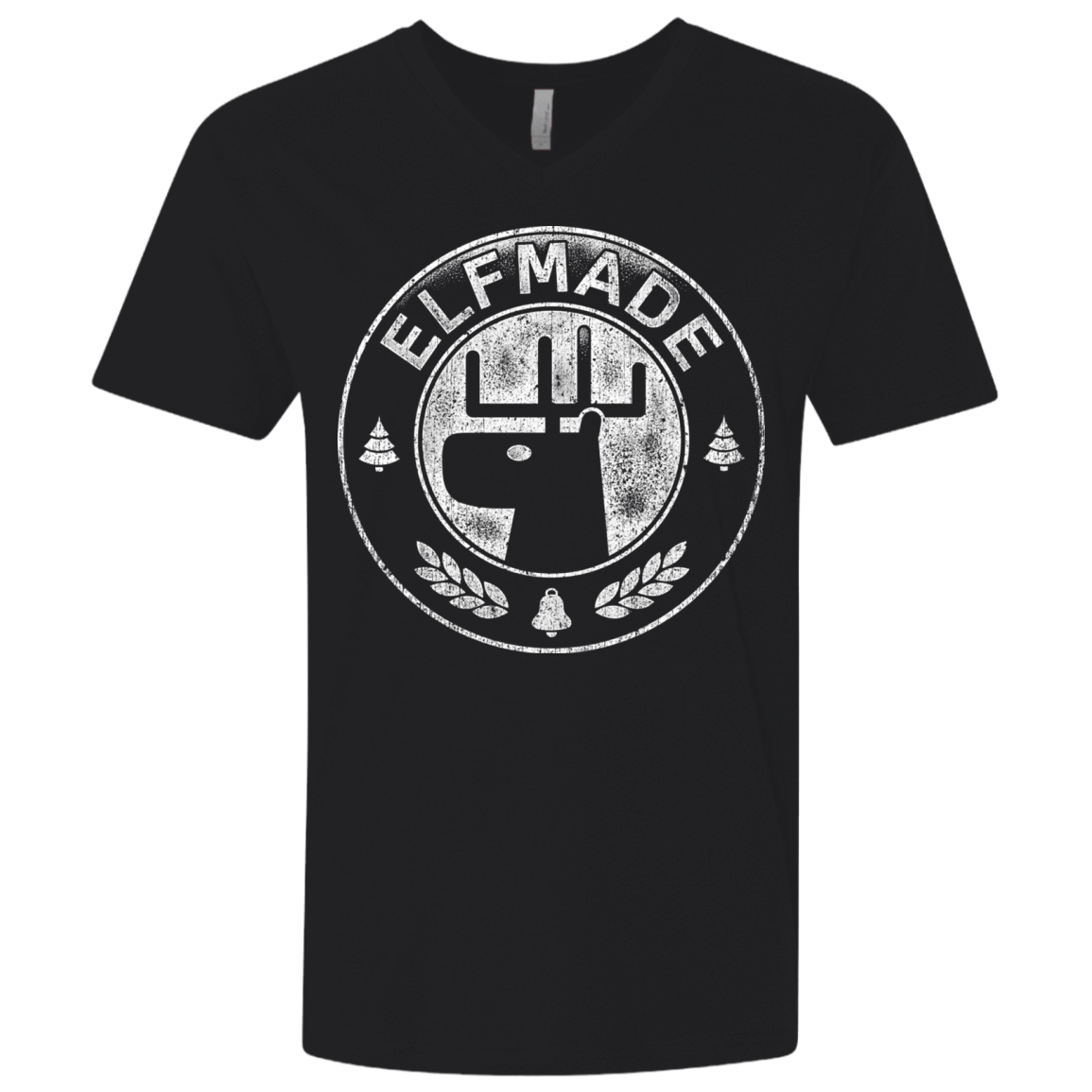 T-Shirts Black / X-Small Elf Made Men's Premium V-Neck