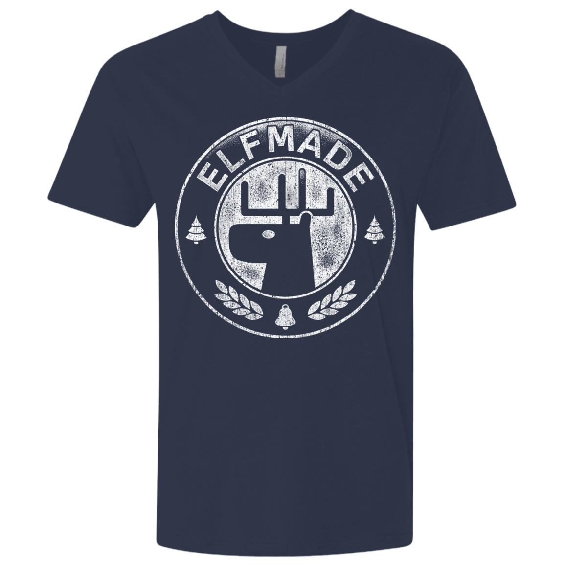 T-Shirts Midnight Navy / X-Small Elf Made Men's Premium V-Neck