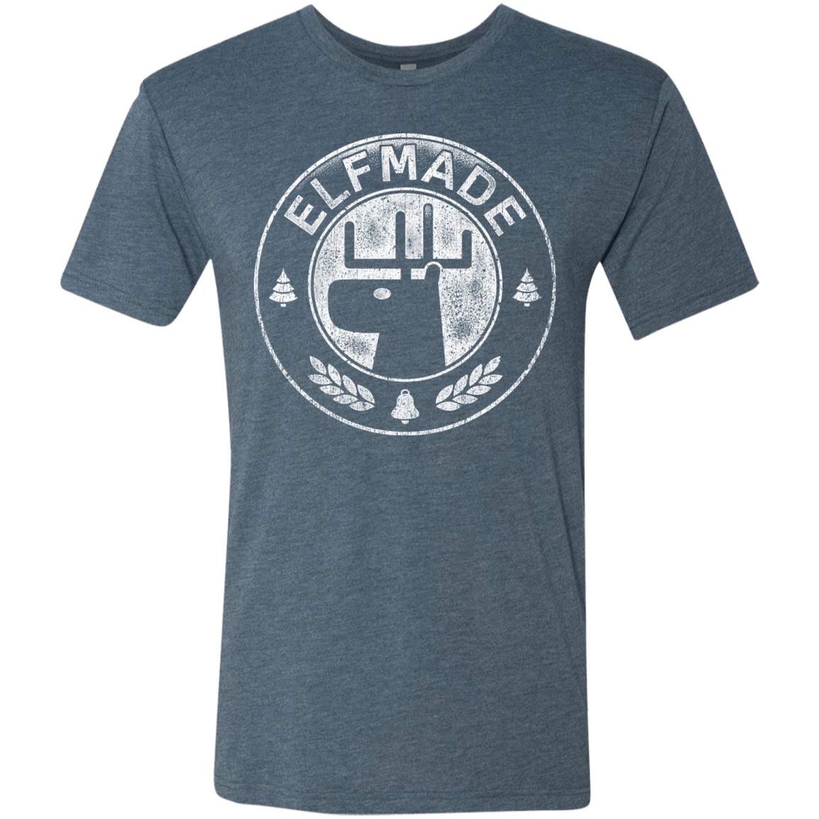 T-Shirts Indigo / Small Elf Made Men's Triblend T-Shirt