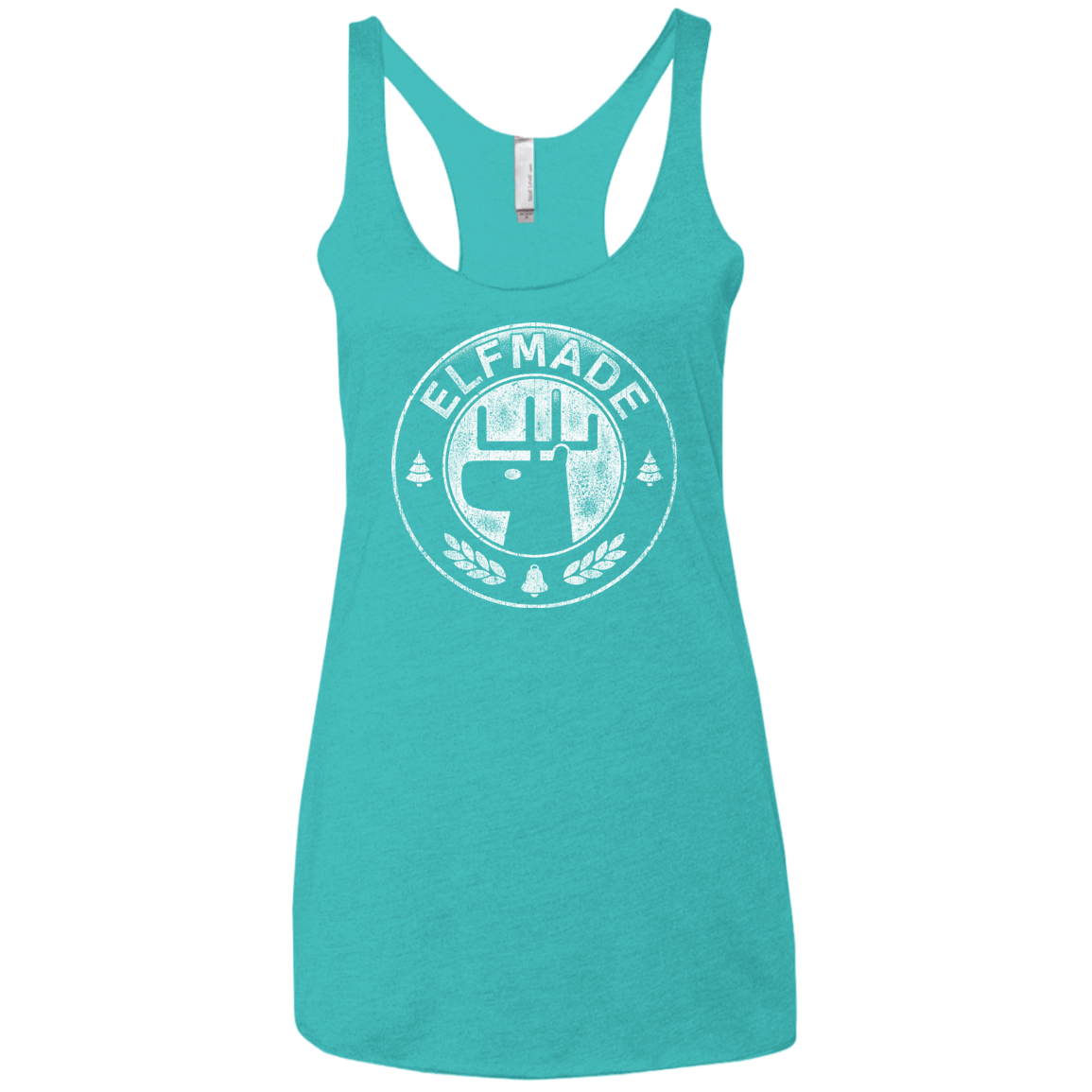 Elf Made Women's Triblend Racerback Tank