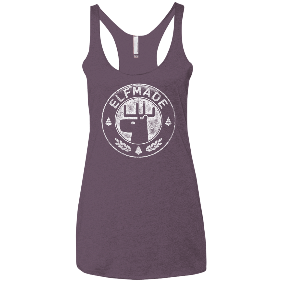T-Shirts Vintage Purple / X-Small Elf Made Women's Triblend Racerback Tank
