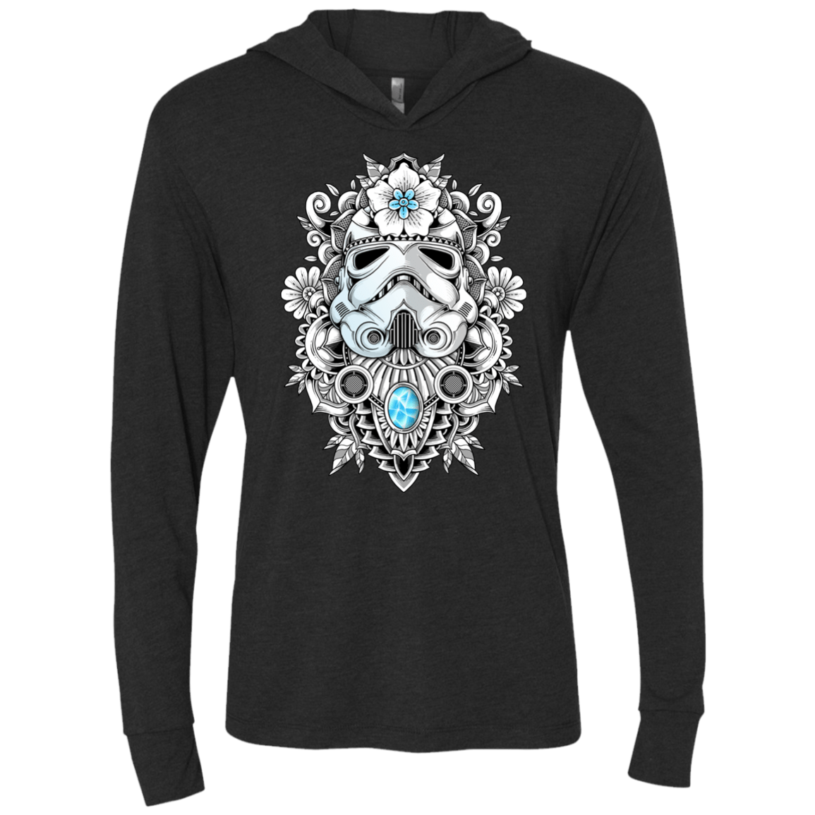 T-Shirts Vintage Black / X-Small Elite Soldier Triblend Long Sleeve Hoodie Tee