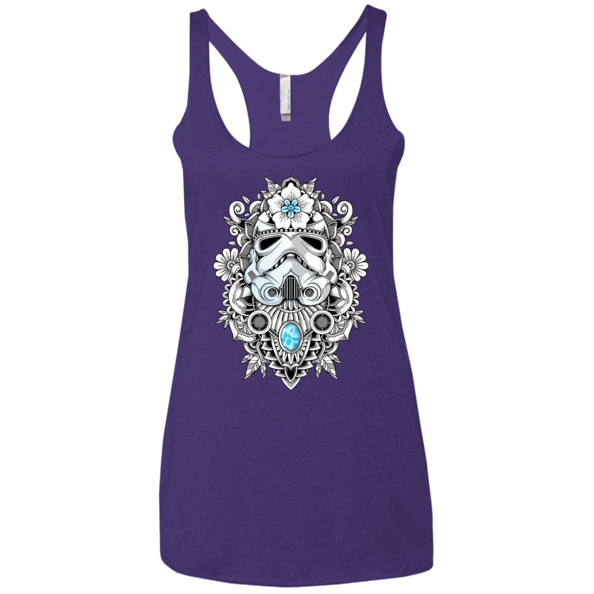 T-Shirts Purple Rush / X-Small Elite Soldier Women's Triblend Racerback Tank