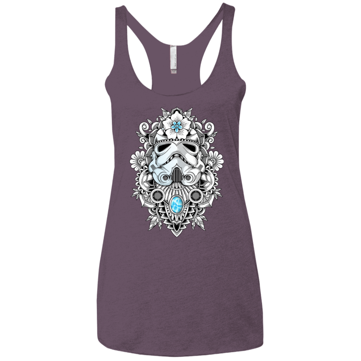T-Shirts Vintage Purple / X-Small Elite Soldier Women's Triblend Racerback Tank