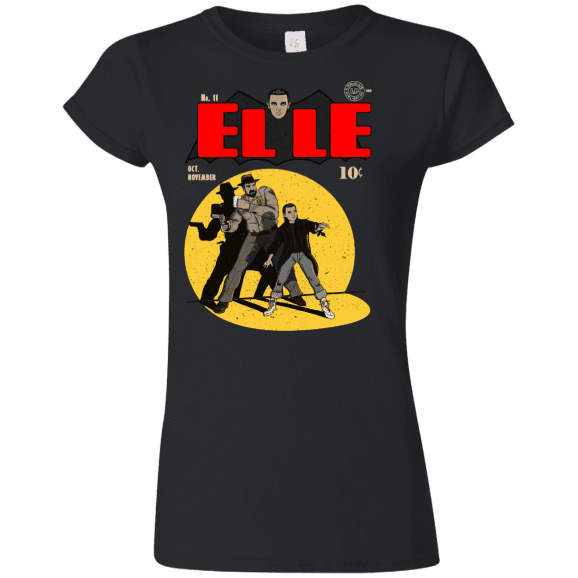 T-Shirts Black / S Elle N11 Junior Slimmer-Fit T-Shirt