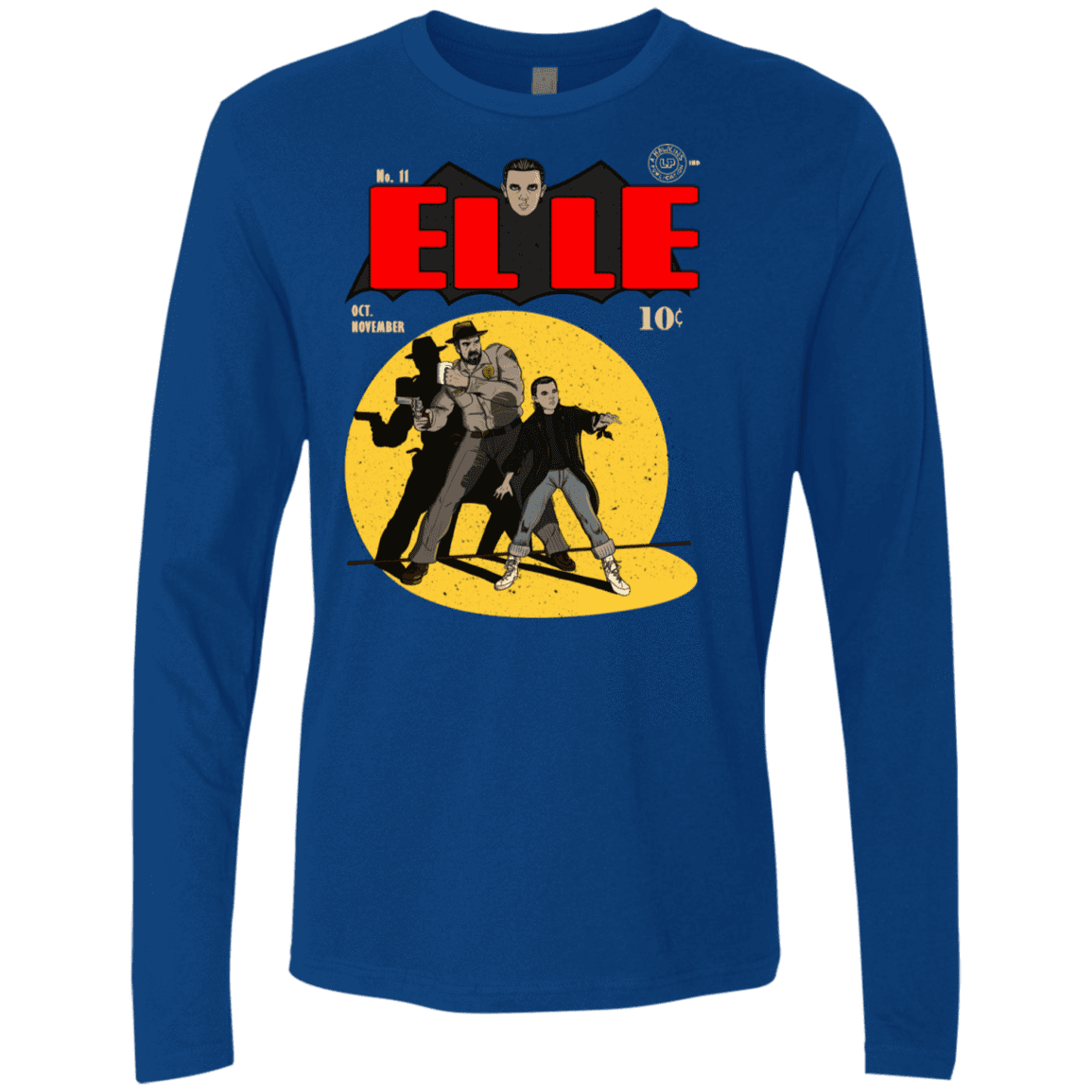T-Shirts Royal / S Elle N11 Men's Premium Long Sleeve
