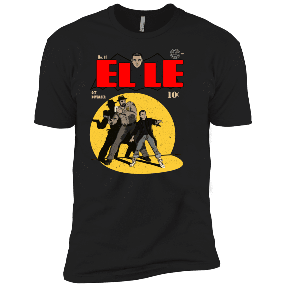 T-Shirts Black / X-Small Elle N11 Men's Premium T-Shirt