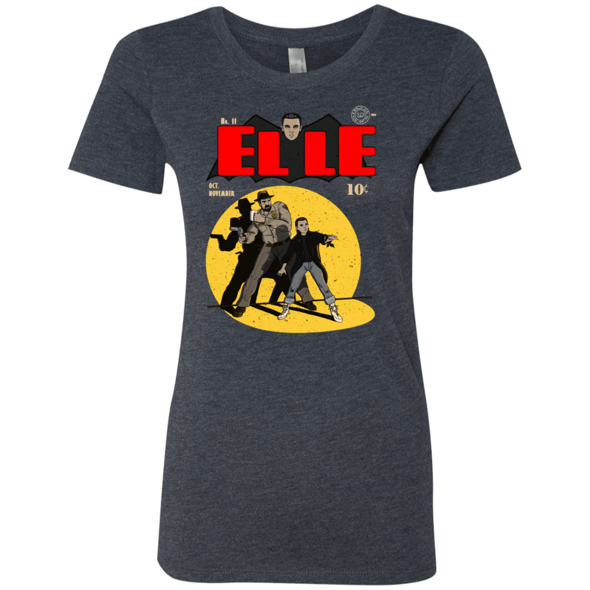 T-Shirts Vintage Navy / S Elle N11 Women's Triblend T-Shirt