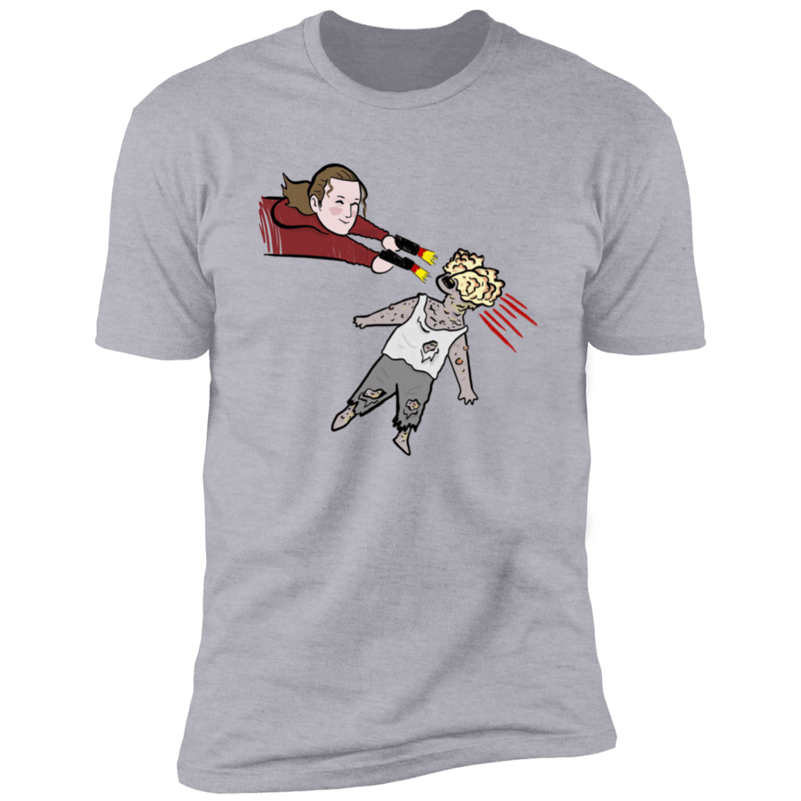 T-Shirts Heather Grey / S Ellie Rules Men's Premium T-Shirt