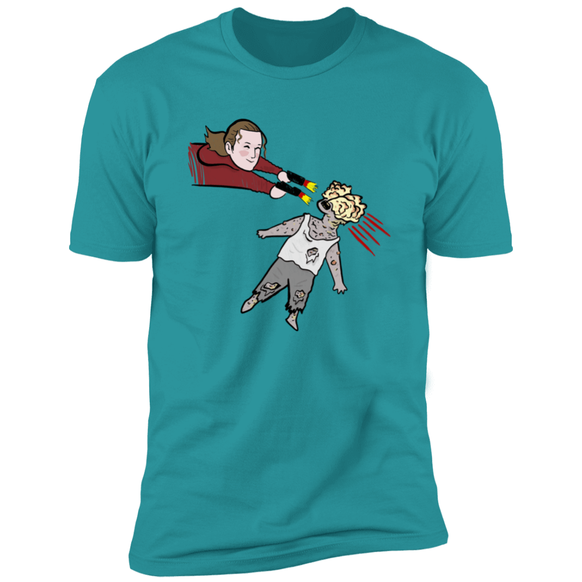 T-Shirts Tahiti Blue / S Ellie Rules Men's Premium T-Shirt