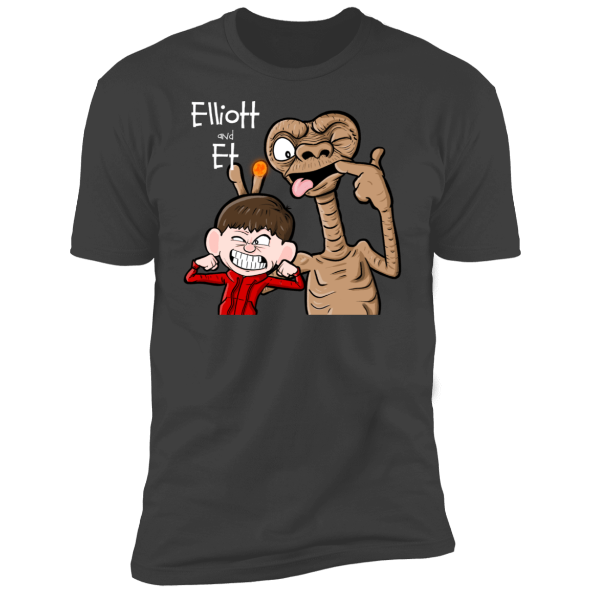 T-Shirts Heavy Metal / S Elliot And ET Men's Premium T-Shirt