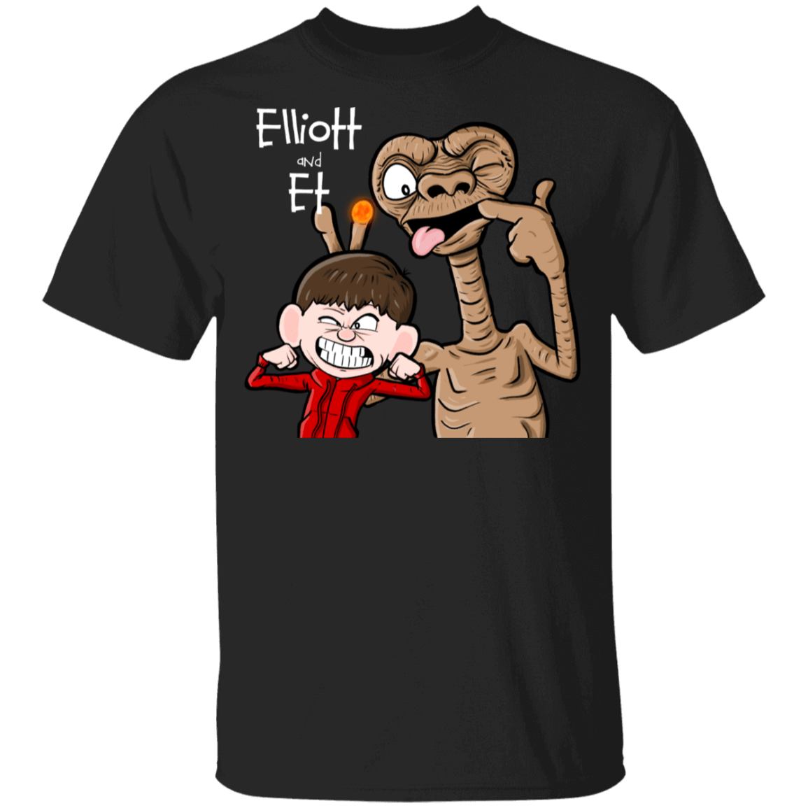 T-Shirts Black / YXS Elliot And ET Youth T-Shirt