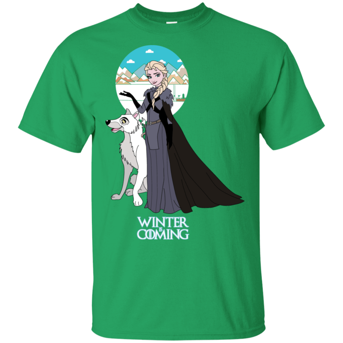 T-Shirts Irish Green / S Elsa is Coming T-Shirt