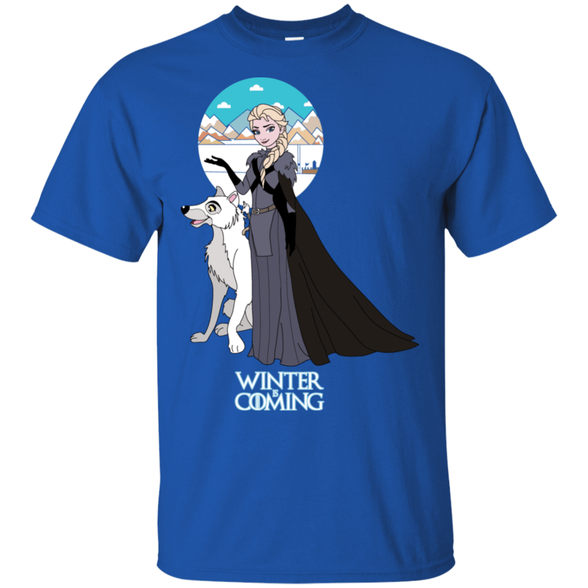 T-Shirts Royal / S Elsa is Coming T-Shirt