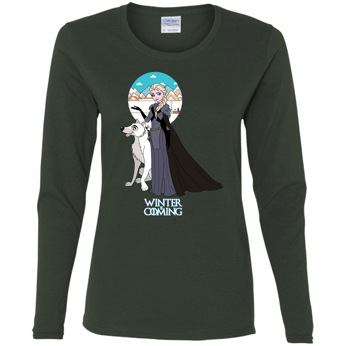T-Shirts Forest / S Elsa is Coming Women's Long Sleeve T-Shirt