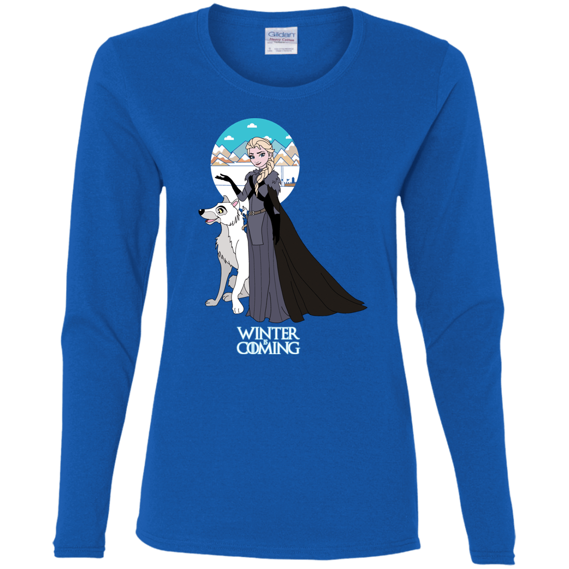 T-Shirts Royal / S Elsa is Coming Women's Long Sleeve T-Shirt