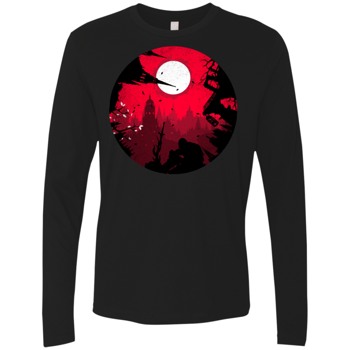 T-Shirts Black / S Embrace the Darkness Men's Premium Long Sleeve