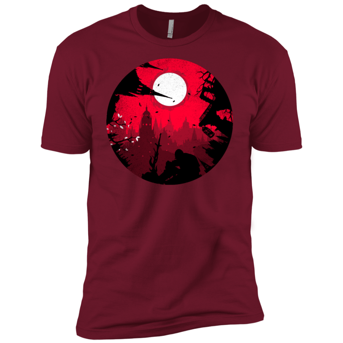 T-Shirts Cardinal / X-Small Embrace the Darkness Men's Premium T-Shirt