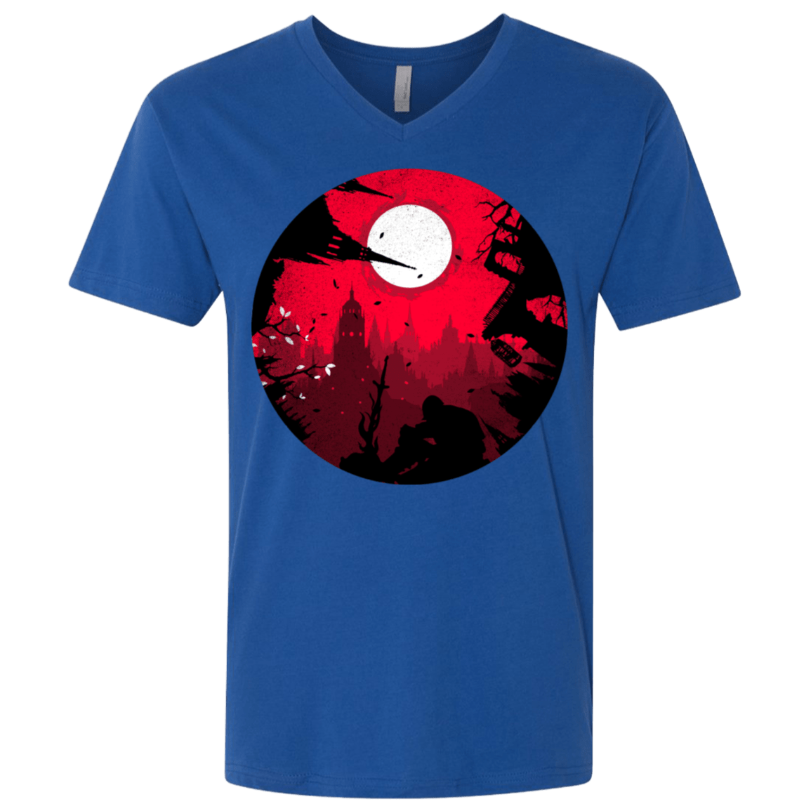 T-Shirts Royal / X-Small Embrace the Darkness Men's Premium V-Neck