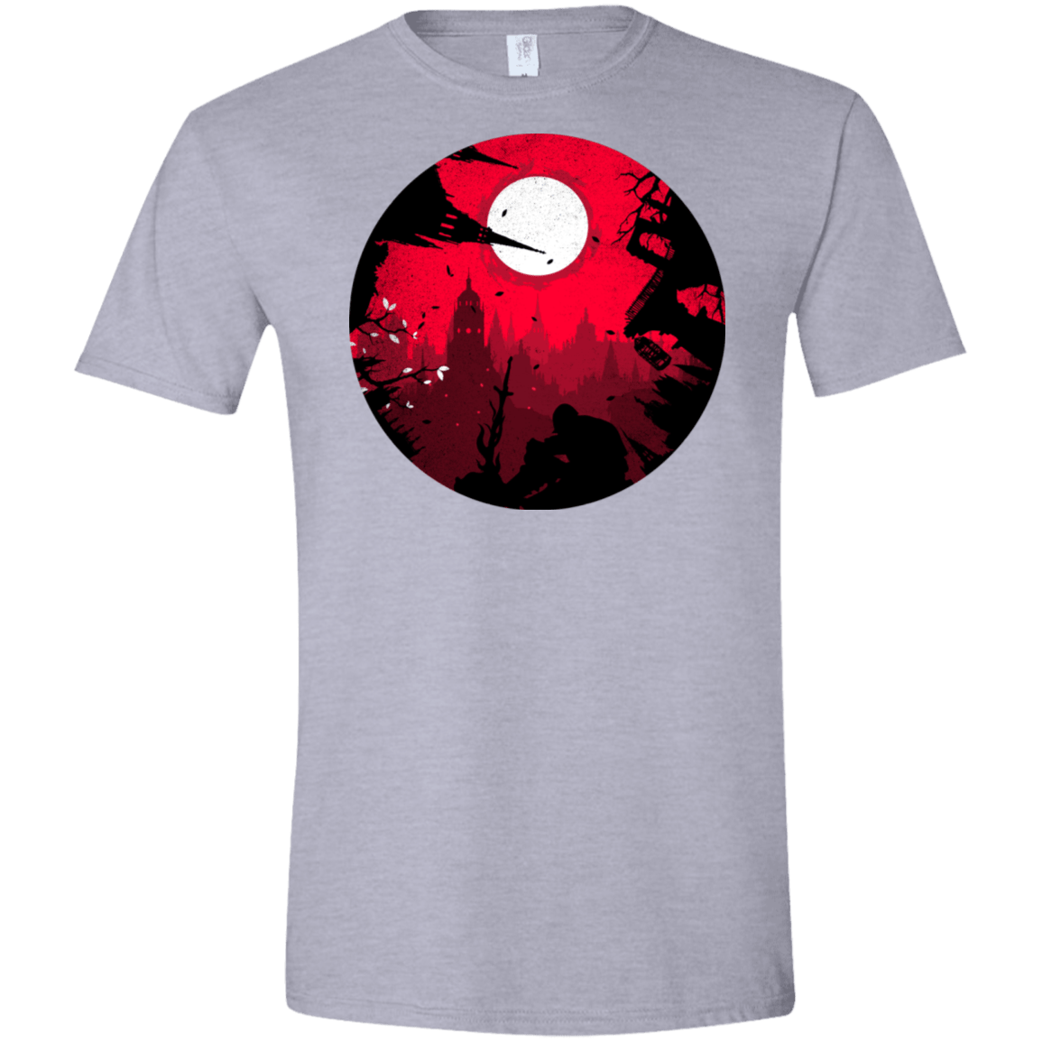 T-Shirts Sport Grey / X-Small Embrace the Darkness Men's Semi-Fitted Softstyle