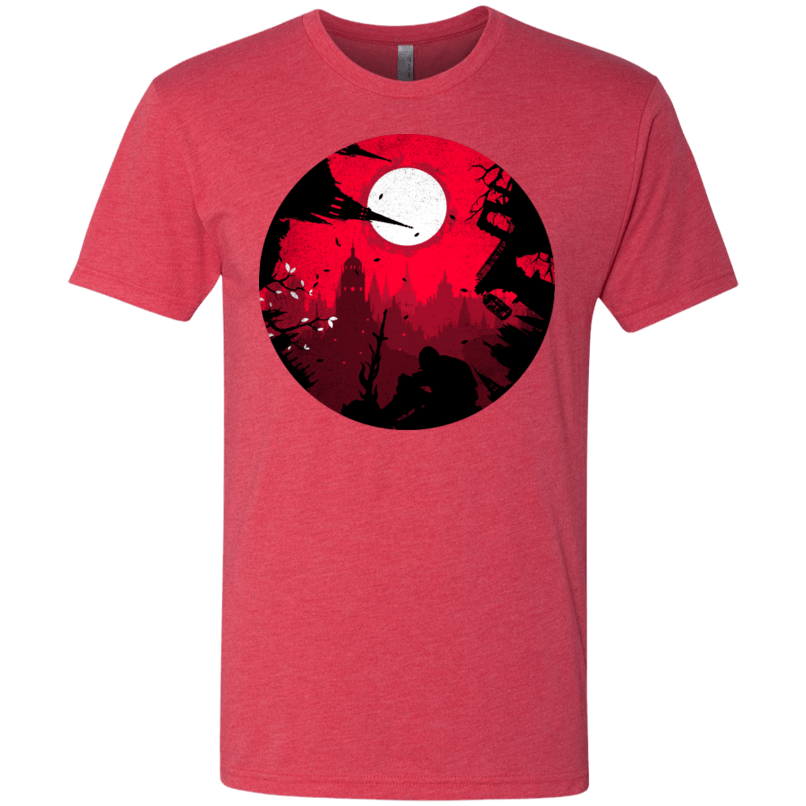T-Shirts Vintage Red / S Embrace the Darkness Men's Triblend T-Shirt