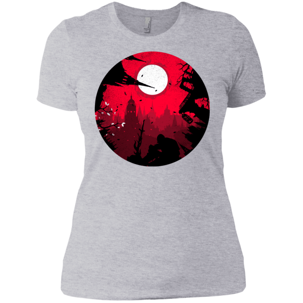 T-Shirts Heather Grey / X-Small Embrace the Darkness Women's Premium T-Shirt