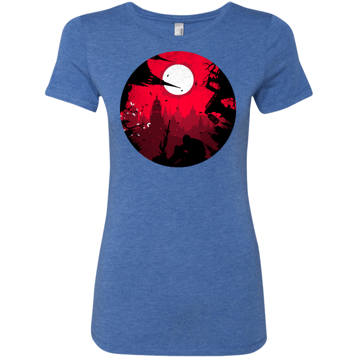 T-Shirts Vintage Royal / S Embrace the Darkness Women's Triblend T-Shirt