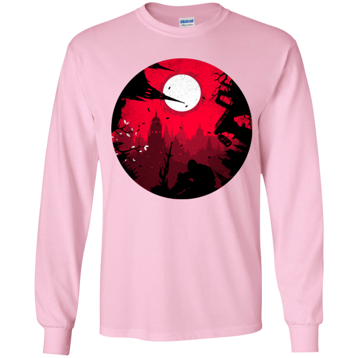 T-Shirts Light Pink / YS Embrace the Darkness Youth Long Sleeve T-Shirt