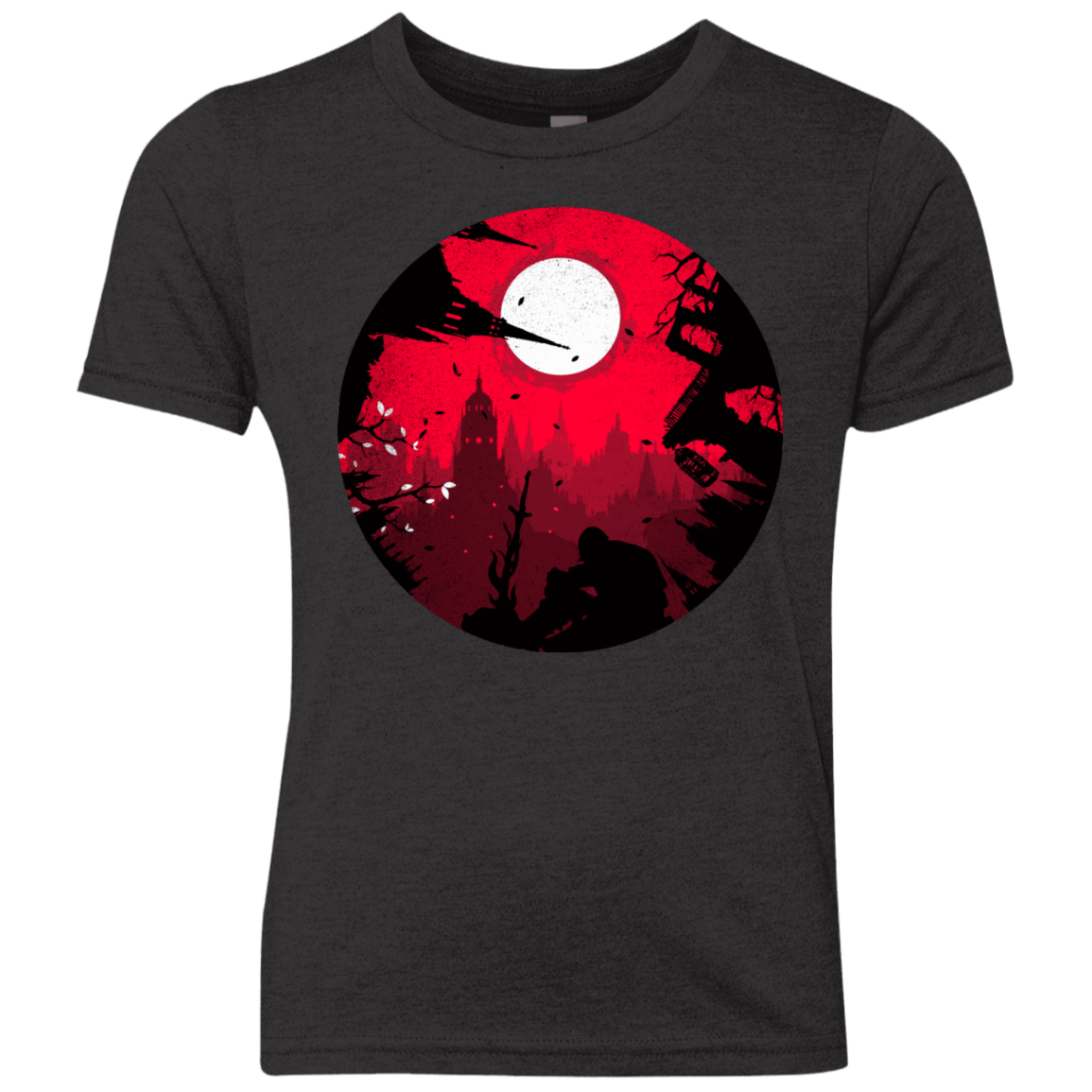 T-Shirts Vintage Black / YXS Embrace the Darkness Youth Triblend T-Shirt