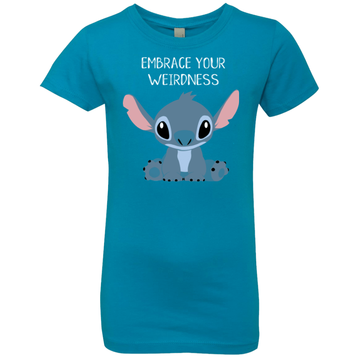 T-Shirts Turquoise / YXS Embrace your weirdness Girls Premium T-Shirt
