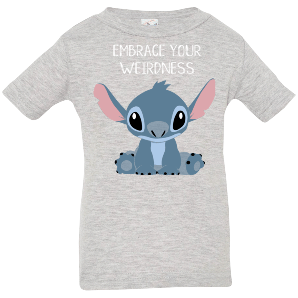 T-Shirts Heather Grey / 6 Months Embrace your weirdness Infant Premium T-Shirt
