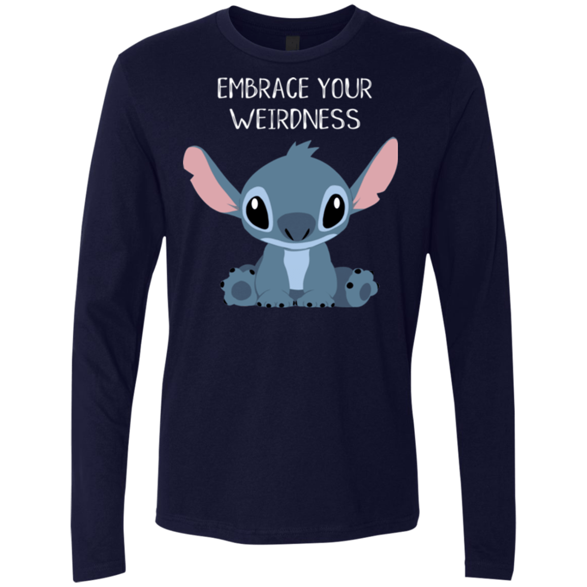 T-Shirts Midnight Navy / S Embrace your weirdness Men's Premium Long Sleeve