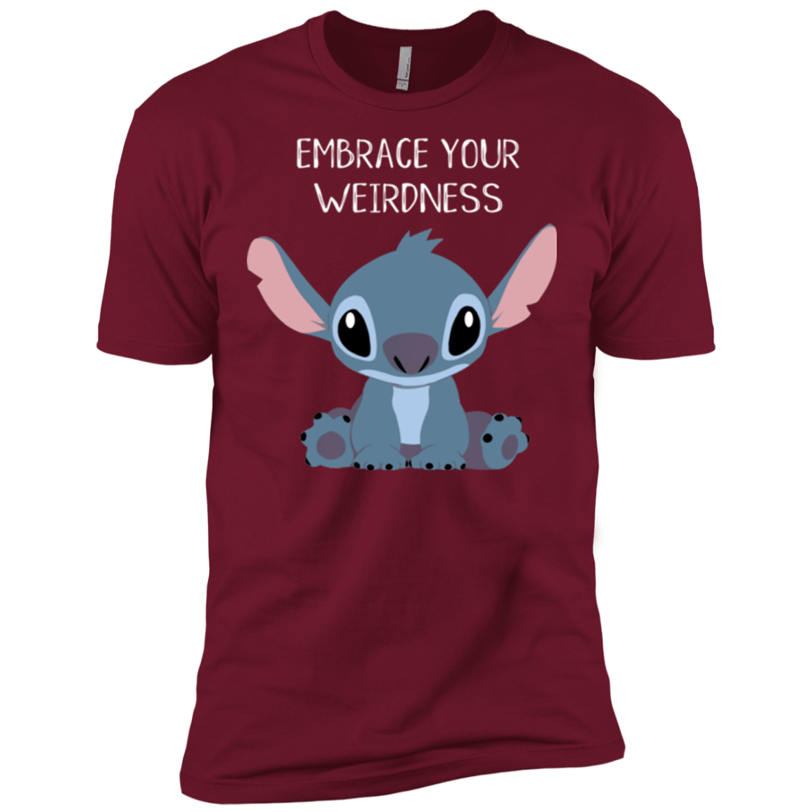 T-Shirts Cardinal / X-Small Embrace your weirdness Men's Premium T-Shirt