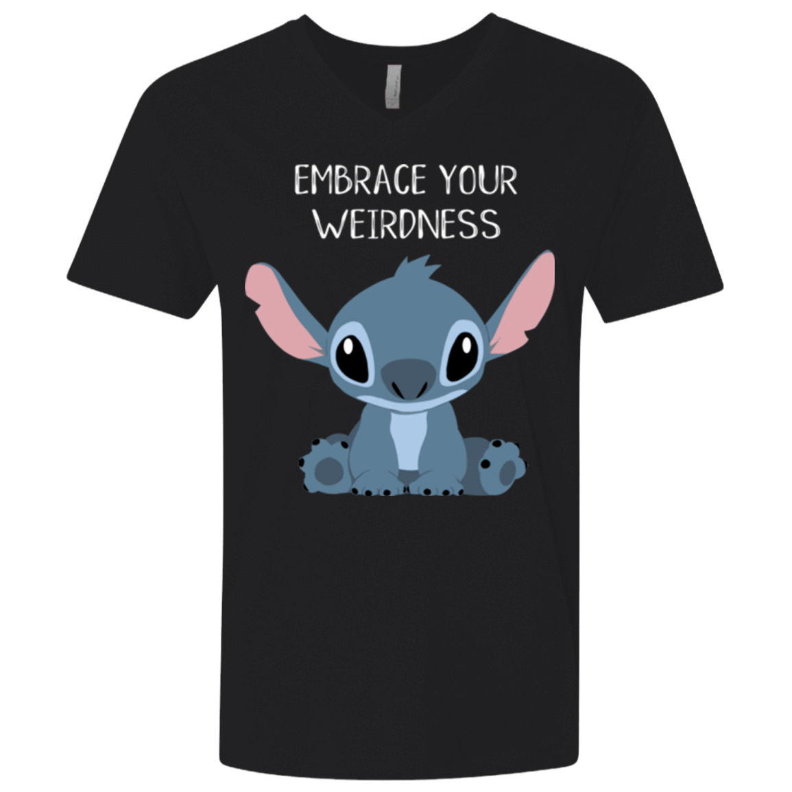 T-Shirts Black / X-Small Embrace your weirdness Men's Premium V-Neck