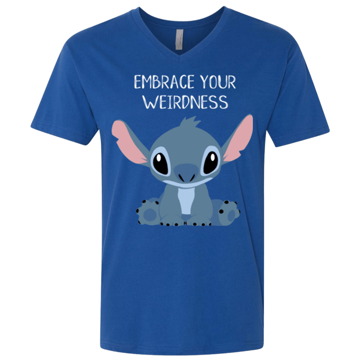 T-Shirts Royal / X-Small Embrace your weirdness Men's Premium V-Neck