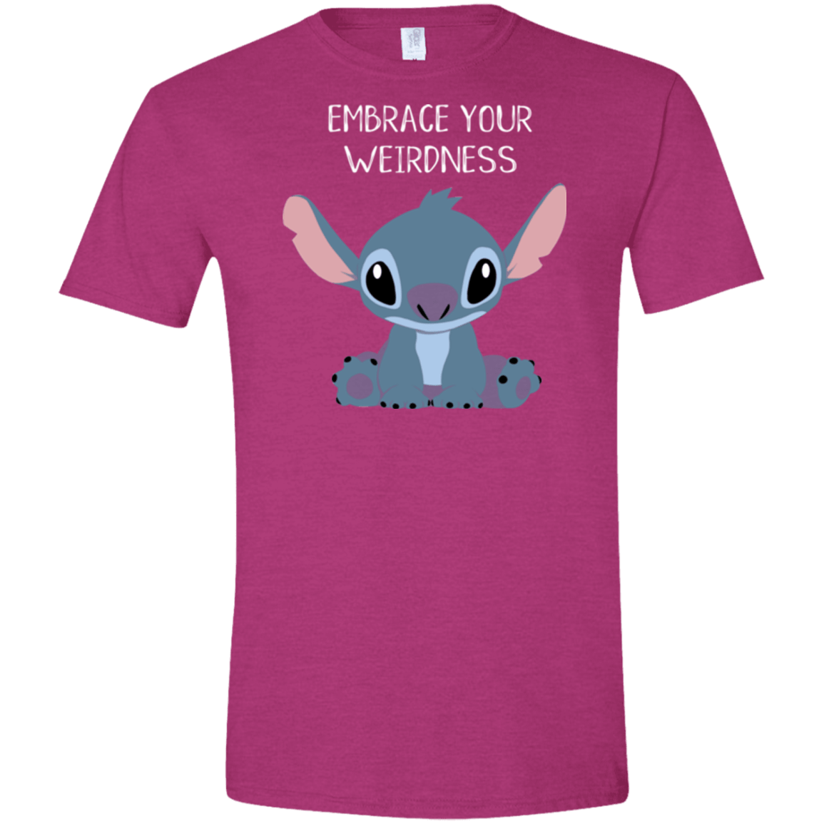 T-Shirts Antique Heliconia / S Embrace your weirdness Men's Semi-Fitted Softstyle