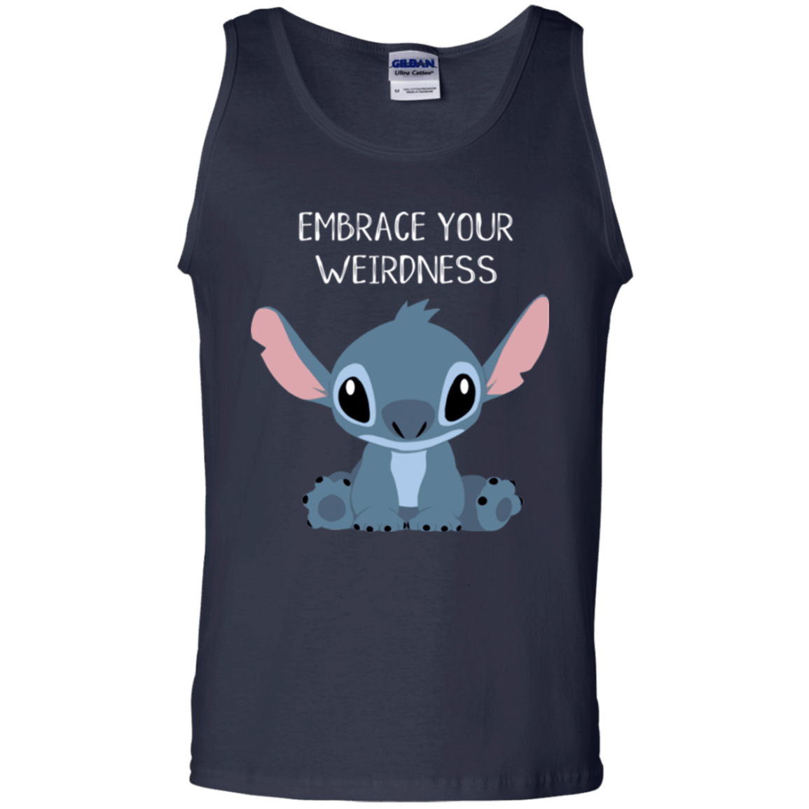 T-Shirts Navy / S Embrace your weirdness Men's Tank Top
