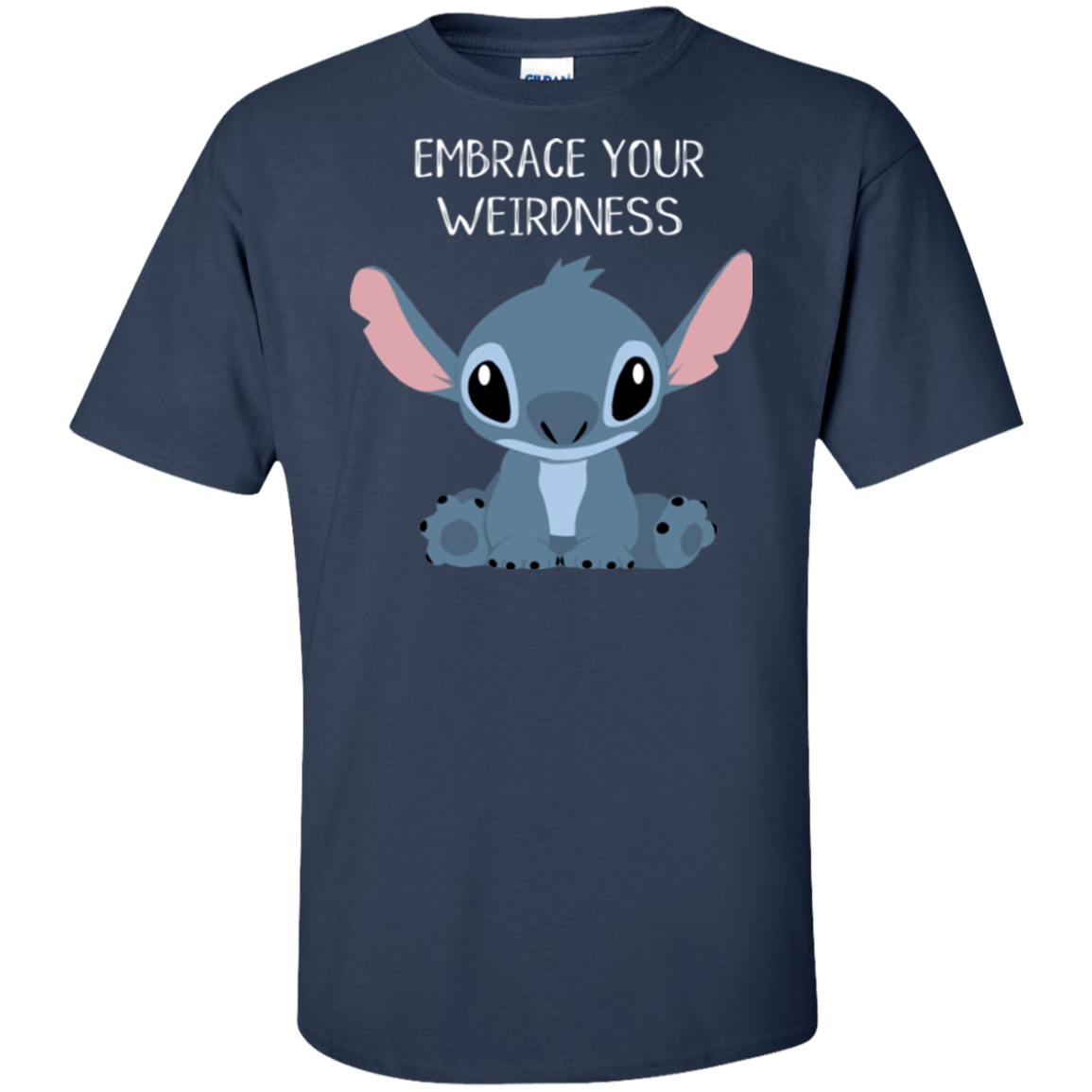 T-Shirts Navy / XLT Embrace your weirdness Tall T-Shirt