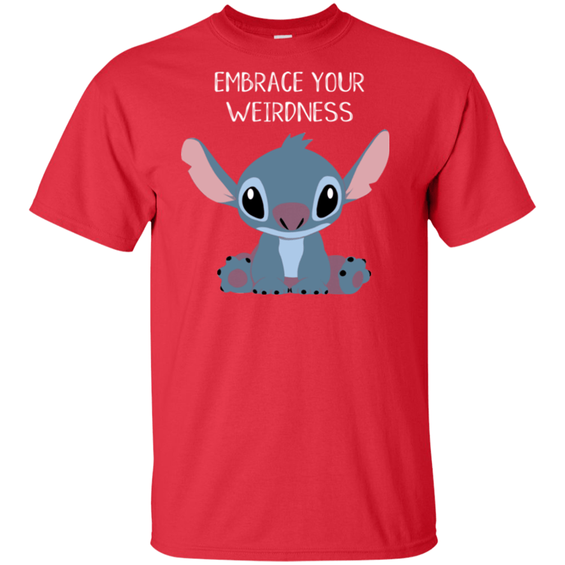 T-Shirts Red / XLT Embrace your weirdness Tall T-Shirt