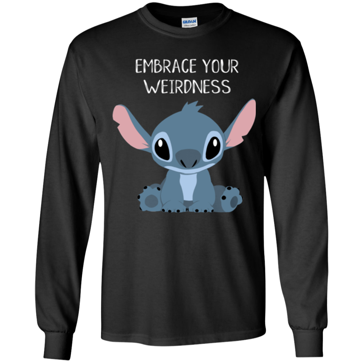 T-Shirts Black / YS Embrace your weirdness Youth Long Sleeve T-Shirt