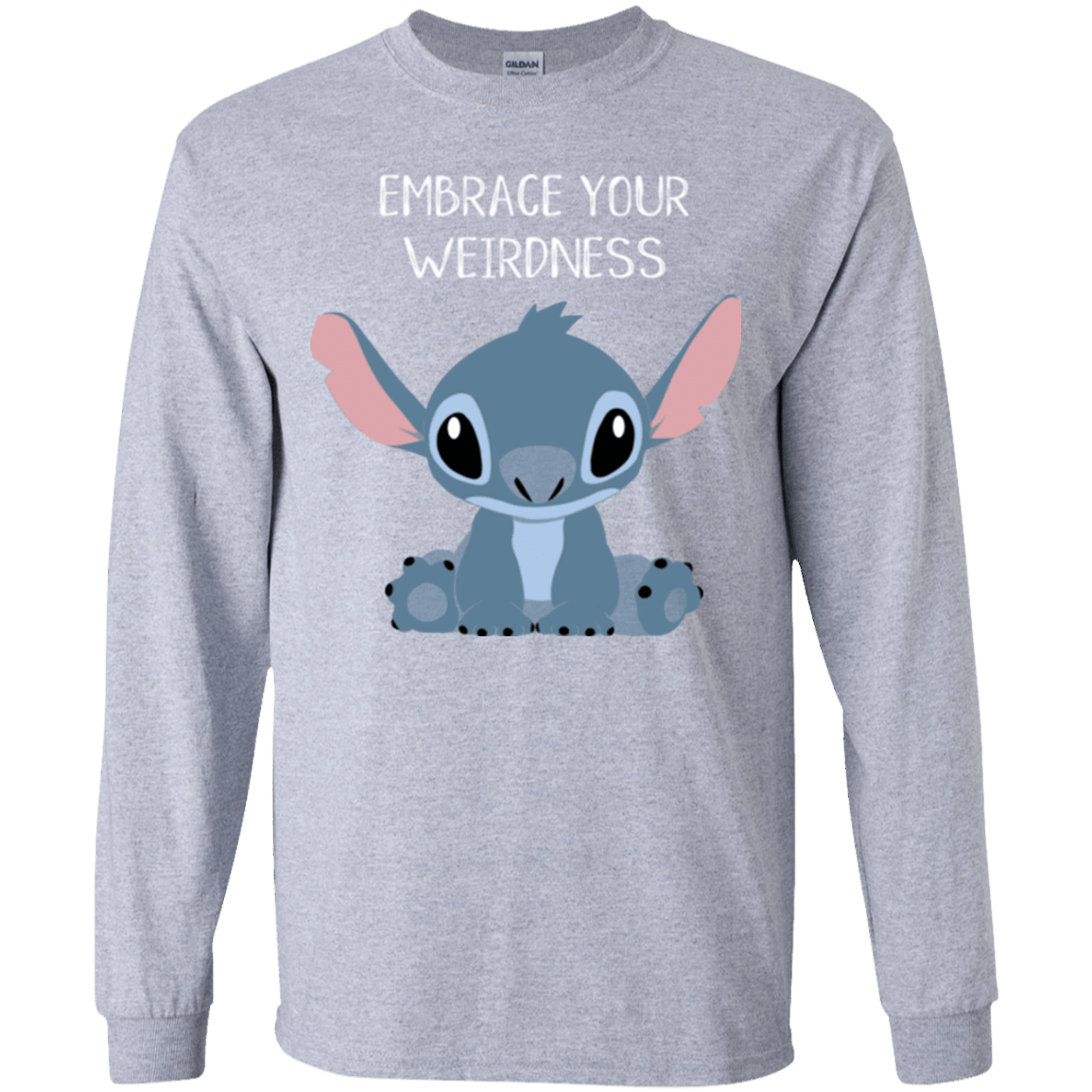 T-Shirts Sport Grey / YS Embrace your weirdness Youth Long Sleeve T-Shirt