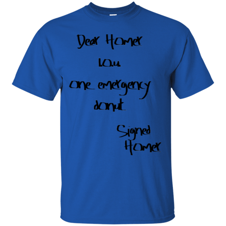 T-Shirts Royal / S Emergency Donut T-Shirt