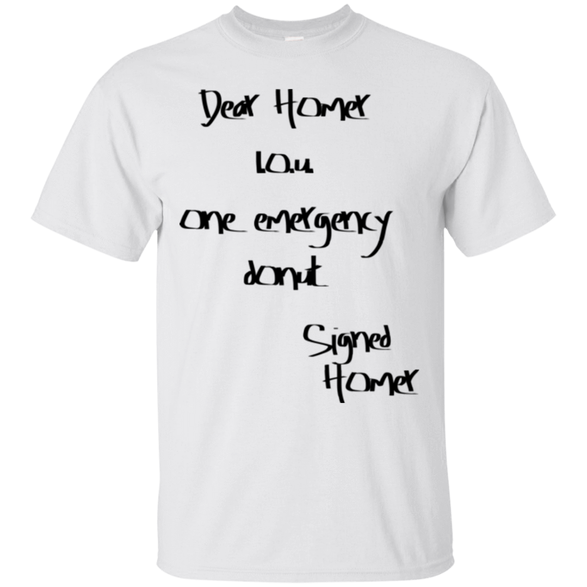 T-Shirts White / S Emergency Donut T-Shirt