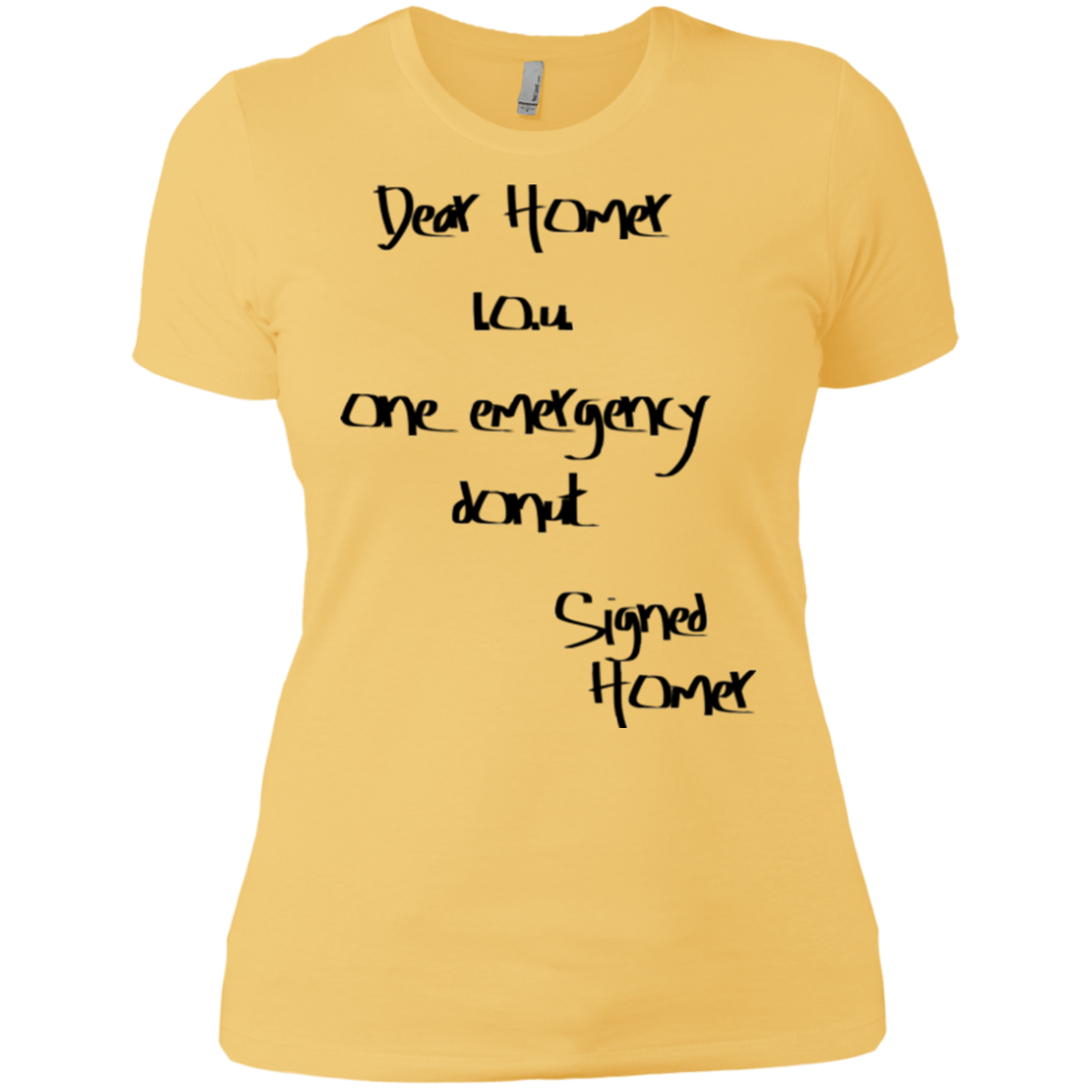 T-Shirts Banana Cream/ / X-Small Emergency Donut Women's Premium T-Shirt