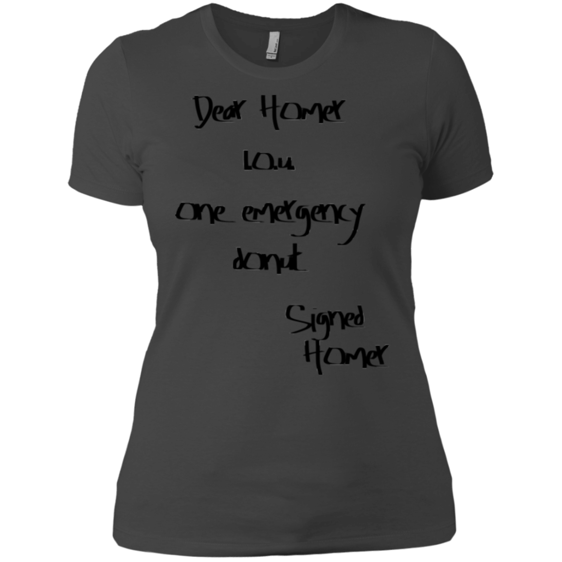 T-Shirts Heavy Metal / X-Small Emergency Donut Women's Premium T-Shirt