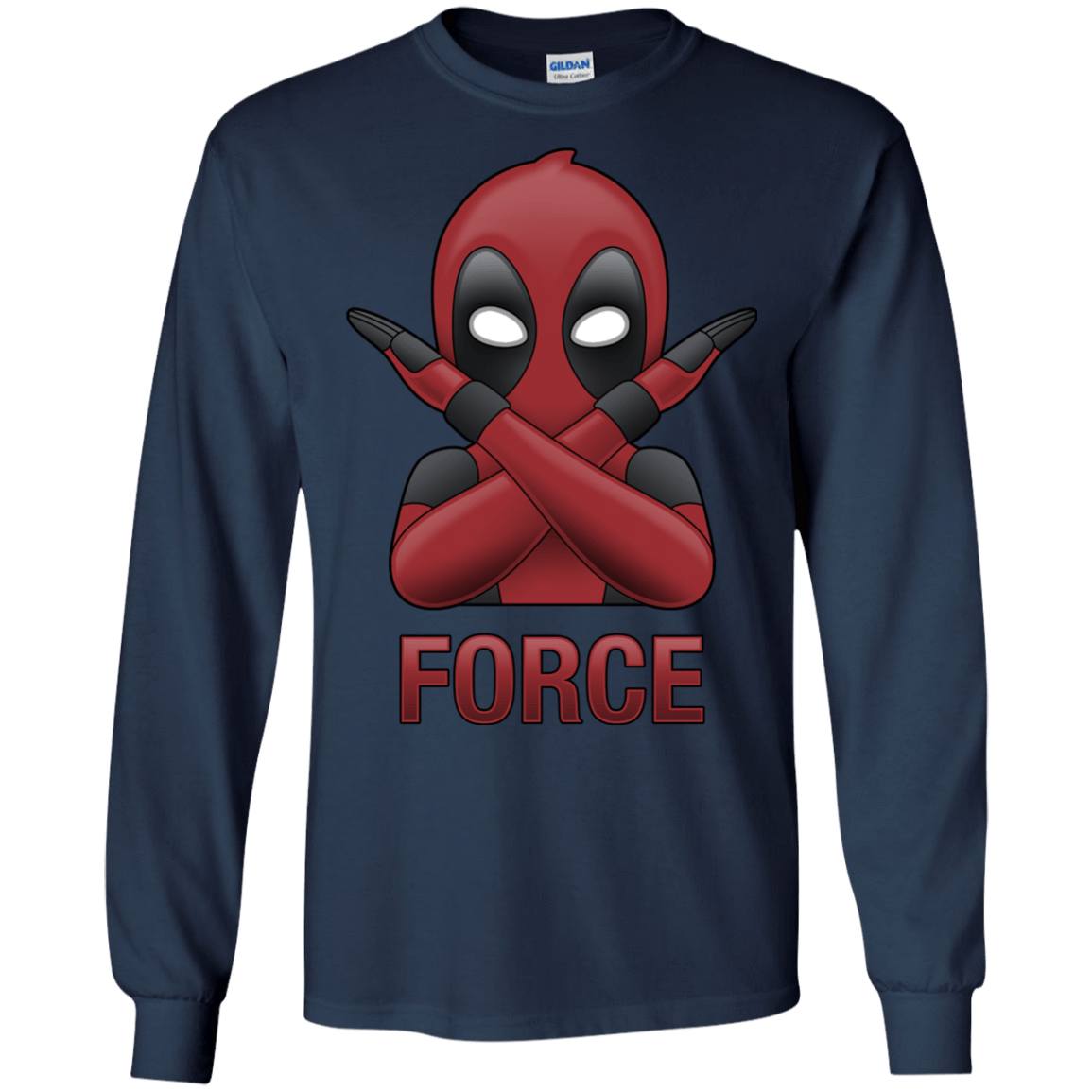 T-Shirts Navy / S Emoji DP Men's Long Sleeve T-Shirt