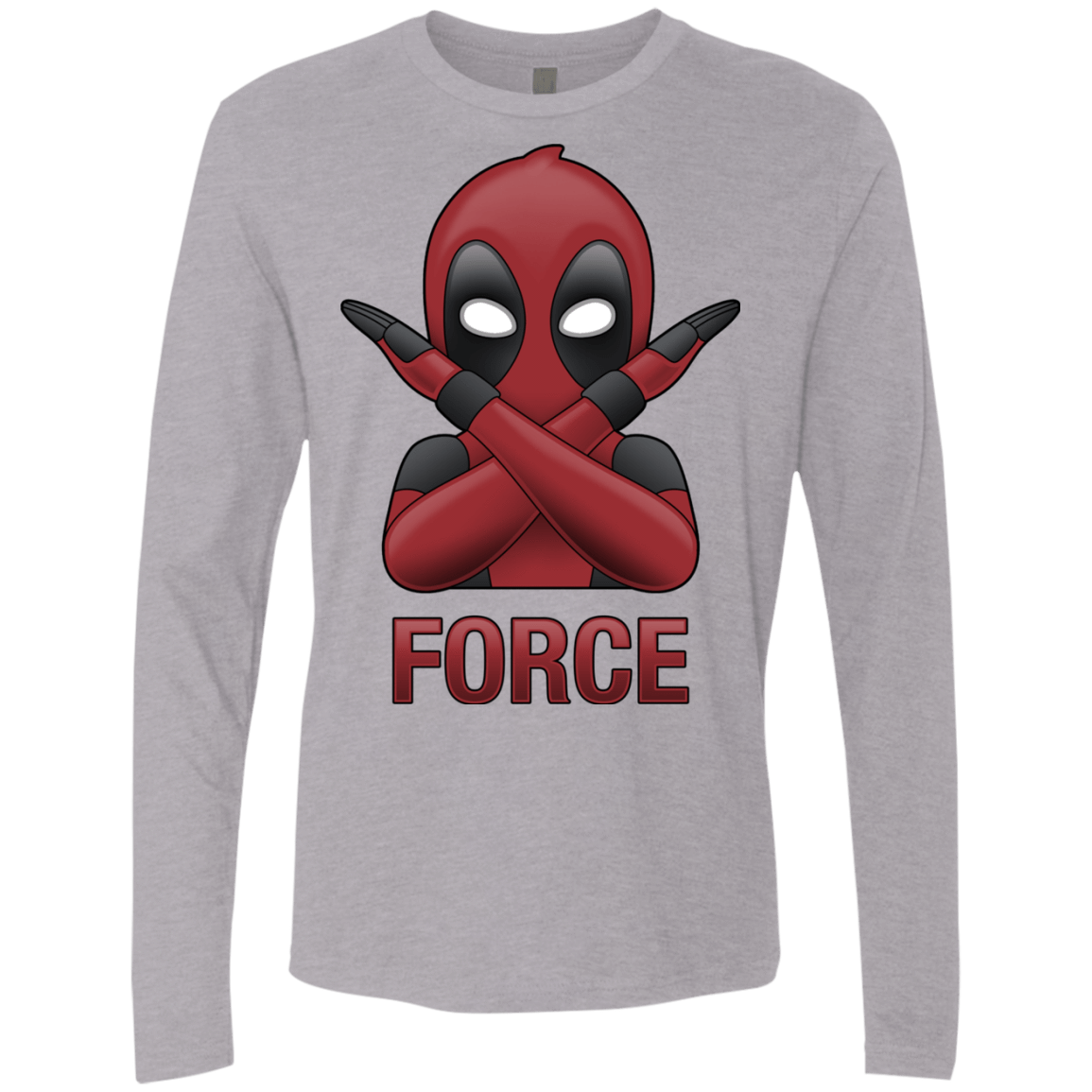 T-Shirts Heather Grey / S Emoji DP Men's Premium Long Sleeve