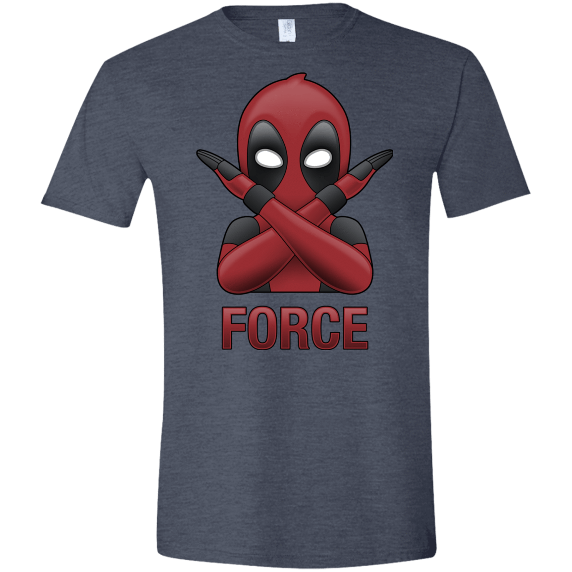 T-Shirts Heather Navy / S Emoji DP Men's Semi-Fitted Softstyle