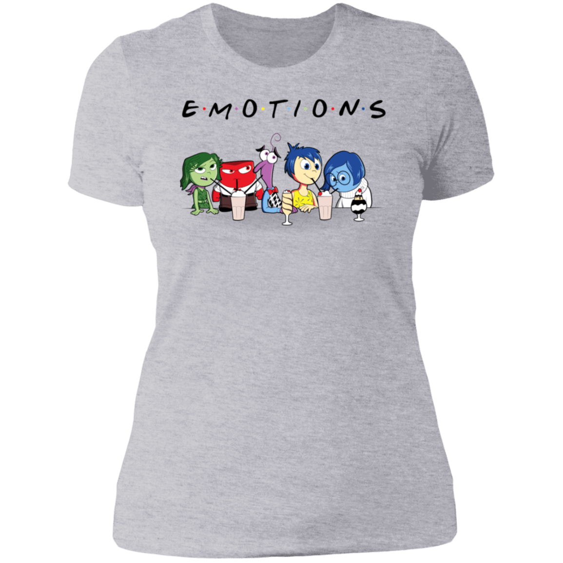 T-Shirts Heather Grey / S EMOTIONS Women's Premium T-Shirt
