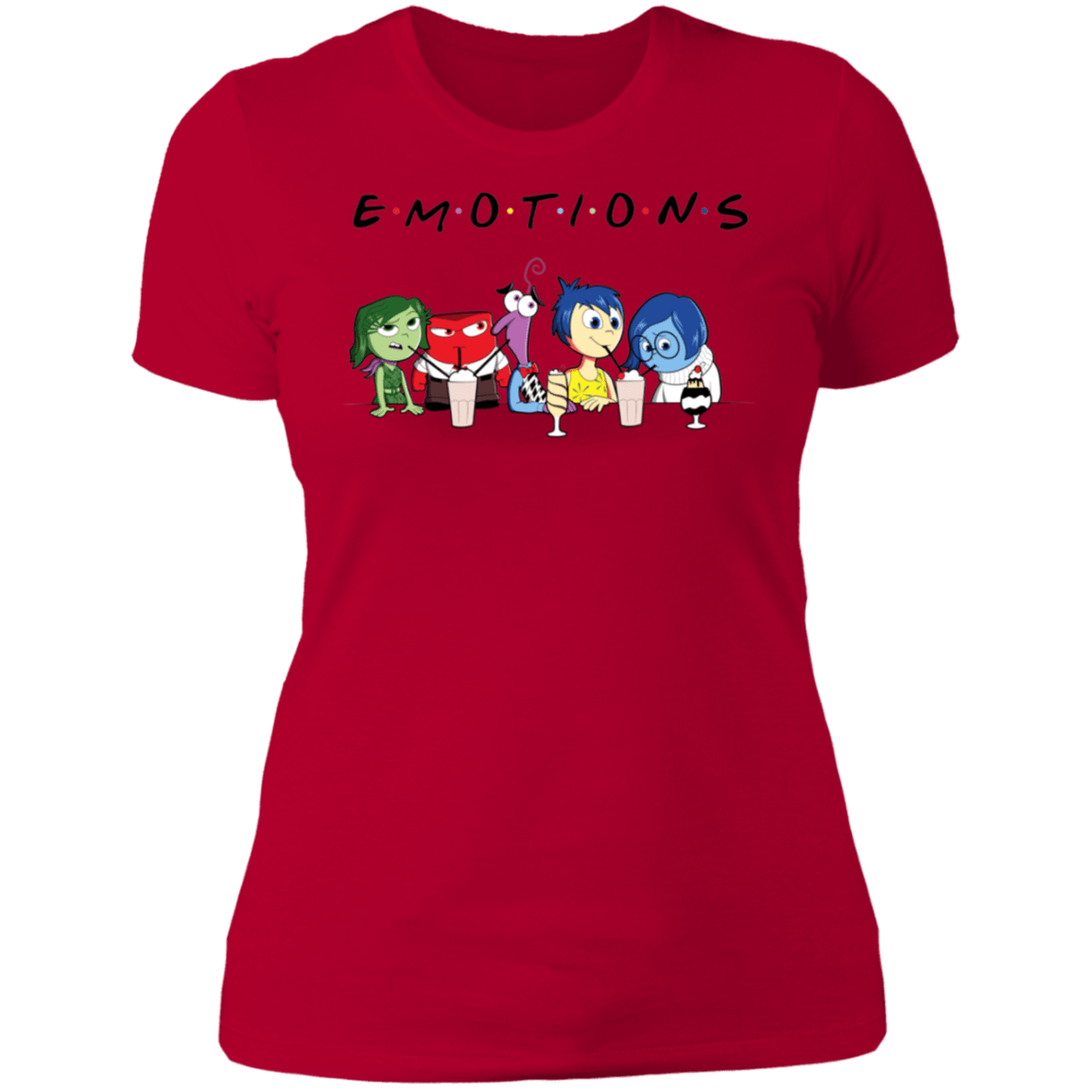 T-Shirts Red / S EMOTIONS Women's Premium T-Shirt